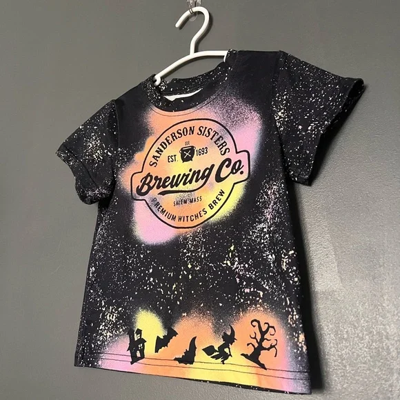 Sanderson Sisters Brewing Company Kids T-shirt inspired by Hocus Pocus Halloween - Picture 2 of 7